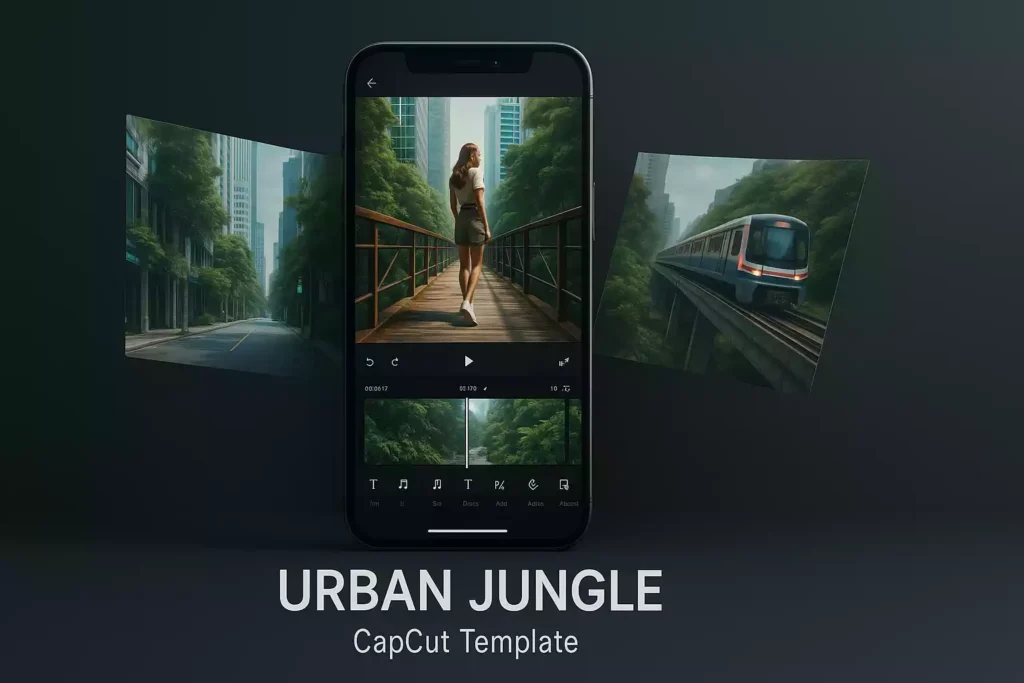 Urban Jungle CapCut Template 2025 – Trendy Nature Text Effects for Viral Video Edits-capcutmods.com